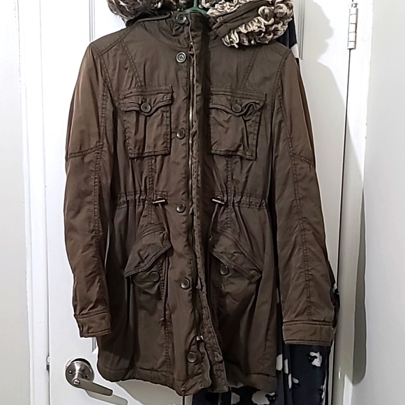 Winter jacket Eckno Red - Picture 2 of 2